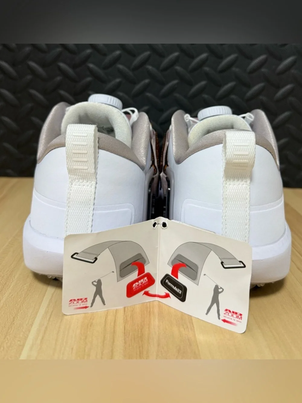 Air‎ Jordan Air Rev Golf Shoes White Black Infrared 23 FV6338-102 Mens Size 8.5